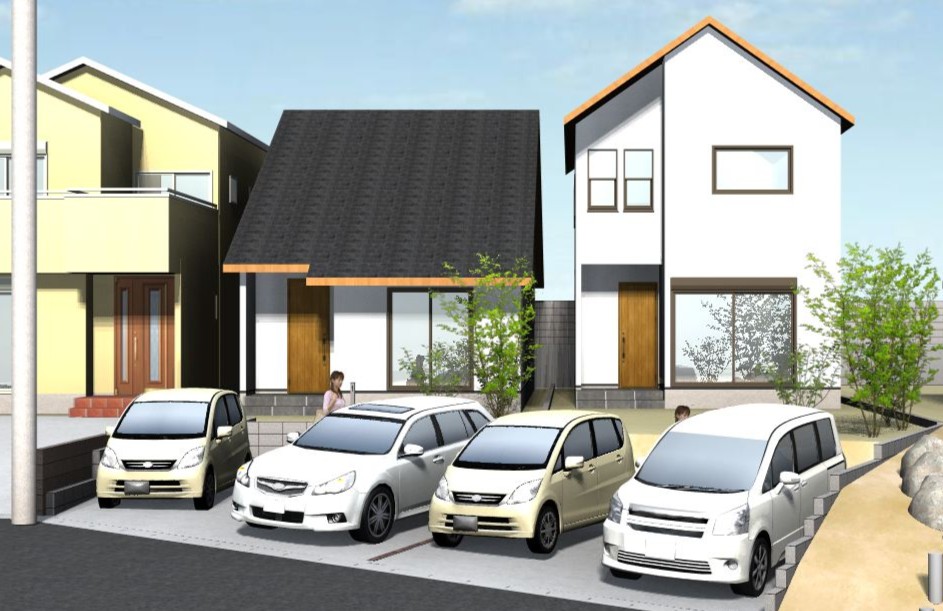 桐ケ丘FLAT BASEⅡA 新築戸建て住宅　半田市桐ケ丘　南道路　約45坪　宮池小・成岩中